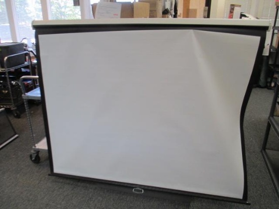 6 Ft Projector Screen (No Stand) - Will NOT be Shipped - con 860