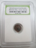 Authentic Roman Widow's Mite Bronze Coin c. 50 BC-400 AD - con 346