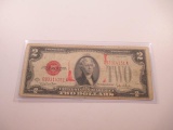 1928-G Red Seal US $2 Note - con 346