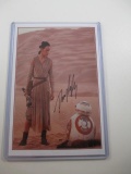 4x6 Signed Photo of Daisy Ridley Star Wars No COA - con 346