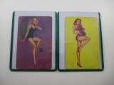 Pair of Authentic 1950s Pin Up Trading Cards - con 346