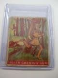 1933 Goudy Indian Chewing Gum (Wetzel) Trading Card - con 346