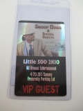 Authentic Snoop Dog VIP Guest Pass - con 346