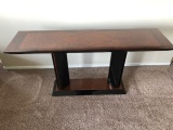 Burlewood Covered Sofa Table 59