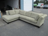 2 Pc. Sectional Sofa Like New/Less Than 2 Years Old - Will NOT be Shipped - con 859