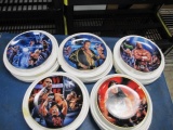 Lot of 5 WWF Collectors Plates - con 577