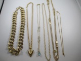 Unsearched Gold Tone Necklaces - con 852