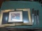 3 Chicago Cutlery Knifes with 2 Pie Crust pic Frames 13