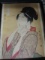 Kitagawa Utamaro Vintage Woodblock Print 1900-1940 - con 803