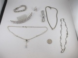 Silver Tone Jewelry - con 668