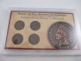 Collection of Early Indian Head Pennies with COA - con 346