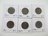 Collection of Earl Indian Head Pennies - con 346