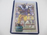 Jerome Bettis Hand Signed Card - con 346