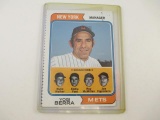 1974 Topps Yogi Berra HOF Card - con 346