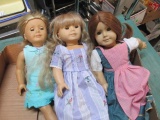 3 Assorted Dolls - 18