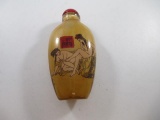Chinese Inside Glass Hand Painted Nude Snuff Bottle - con 346