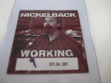 Authentic Nickel Back Concert Pass - con 346