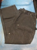 Carhart Doublefront Work Jeans - Size 44x32 - con 163