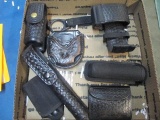 Flat Full of Misc Leather Cuff & Spray Holders - con 3