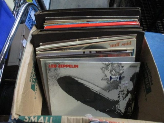 Box of Vintage Records - will not ship - con 757