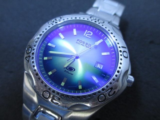 Fossil Blue WR 100m AM-3520 250111 