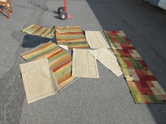 Lot of Assorted Rugs - will not ship - con 928