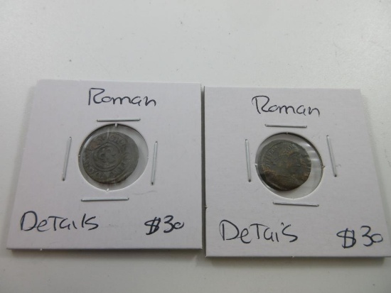 Roman Coins with Good Details - con 346