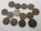 Two Liberty Head Nickels, 5-Cent Shield VF Coin , Wheat Pennies - con 10
