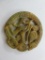 Hand Cut Jade Pendant of a Man and Woman - con 346