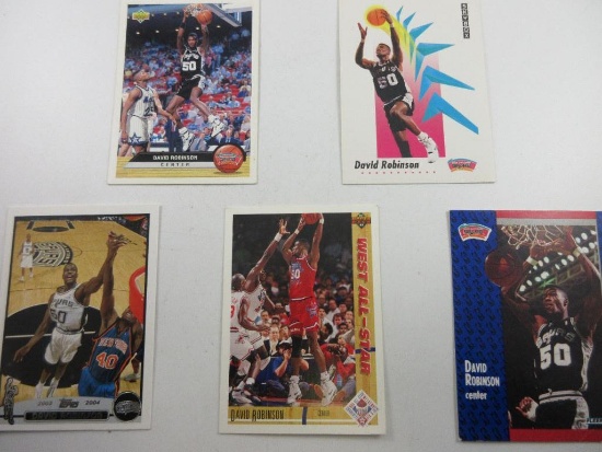 Five David Robinson Cards - con 880