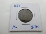 1864 Civil War Era 2-cent Piece - con 346