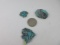 3pc Morenci Turquoise - 41cts - con 754