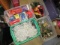 4 Tote Bins w/Lids of X-Mas Items - Will NOT be Shipped - con 555