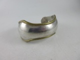 .925 Silver and Brass Trim Bracelet - con 668