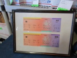 Original Tickets Soccer Los Angeles Olympics con 1984