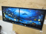 The Living Reef Wyland Framed Print - Will NOT Ship - con 950