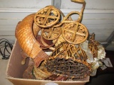 Large Box of Baskets - will not ship - con 555