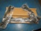 Sword Stand - Two Sword - Black - New - con 980