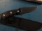 Bowie Knife with Shealth - Aluminum Handle - Black and Red Trim - con 980