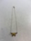 10k Gold Butterfly Necklace - con 668