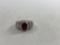 .925 Sterling Silver Ladies Ring - Size 6 - con 3