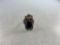 Vintage Sterling Silver Native American Black Onyx Ladies Ring - Size 7.5 - 8 - con 3