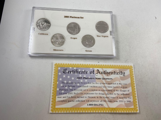 2005 Platinum Edition State Quarter Set - con 346