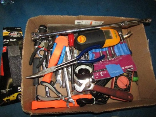 Box of Assorted Tools - con 316