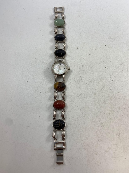 Cardini Watch with Gemstone Band - con 668