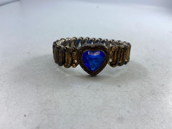 Vintage Bracelet Stamped Patricia - Made in USA - con 668