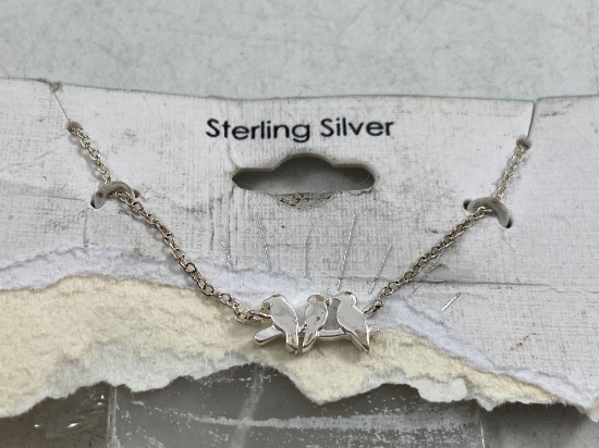 Sterling Silver Necklace - con 653