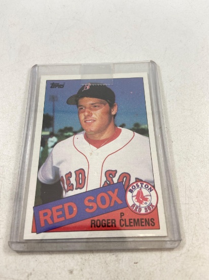 1985 Topps Roger Clemens RC - con 4