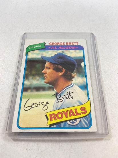 1980 Topps George Brett - con 4