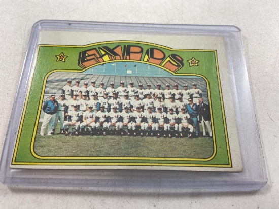 1972 Topps Expos Team #582 High #card - con 4